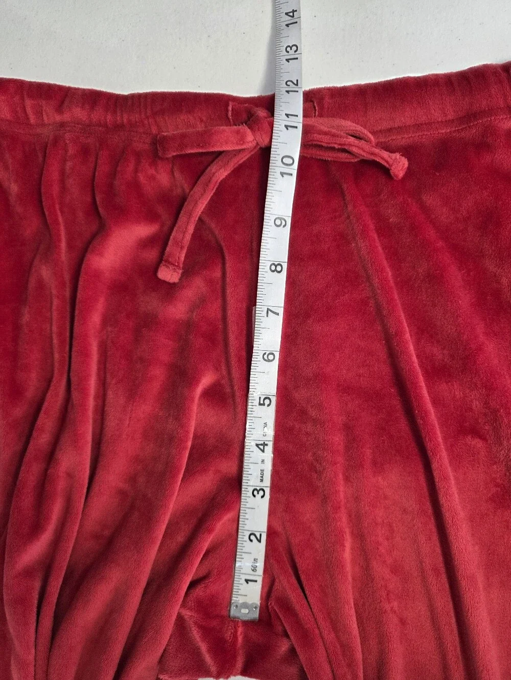 Juicy Couture Velour Jogger Pants Pink‎ Rhinestone Logo Lounge Size L